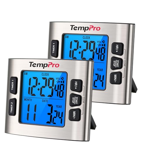 ThermoPro TM02 Digital Kitchen Timer with LCD Display