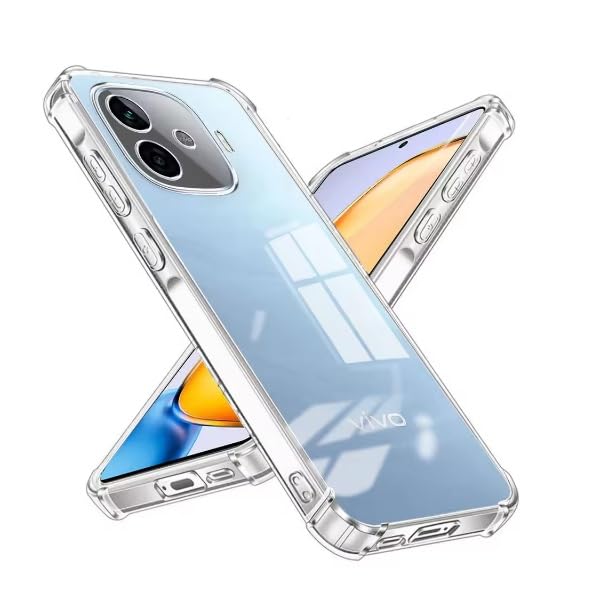 Image of Compatible for [ iQOO Neo 10R 5G ] Bumper Back Case Cover for [ iQOO Neo 10R 5G ] - Transparent
