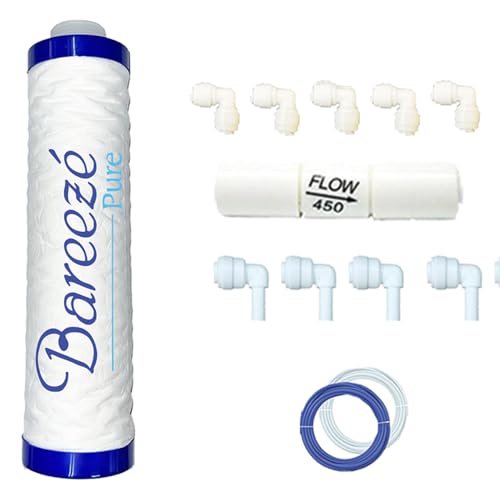 Image of Bareeze Pure Service Filter Kit Compatible with Aquasure Nano RO Water Purifier
