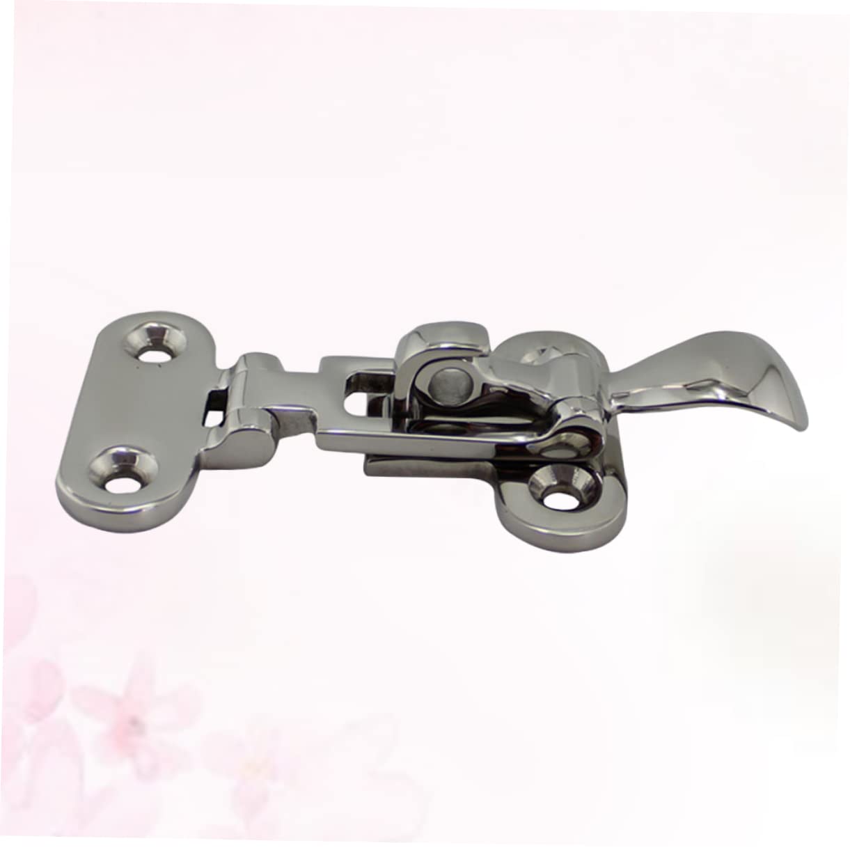 BESPORTBLE Accessorio della Nave Mezzi Marinai Chiavistello di Sicurezza Ferramenta per Serrature delle Porte Chiusure e Chiusure per Barche Silver