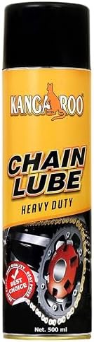 Kangaroo Chain Lube Spray For Bikes (500 Ml) Long-lasting Lubrication | Anti-rust & Corrosion Protection | High Performance In All Weather | For All Motorcycle Chain Types
