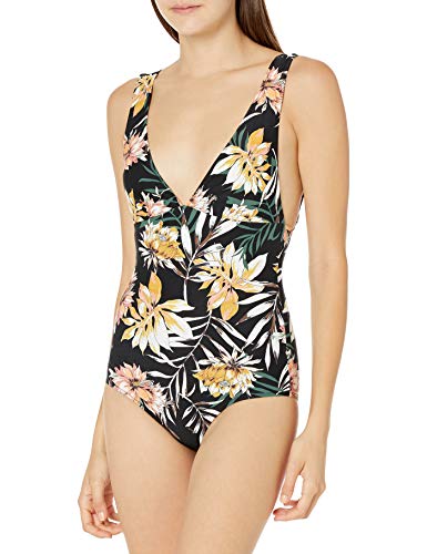 Rip Curl Junior's One Piece Swimsuit, Black, L