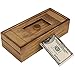 Wooden Cash Gift Card Puzzle Box with Secret Compartments, Surprise Holder Money Puzzle Gift Boxes Challenging Puzzle Brain Teasers for Adults