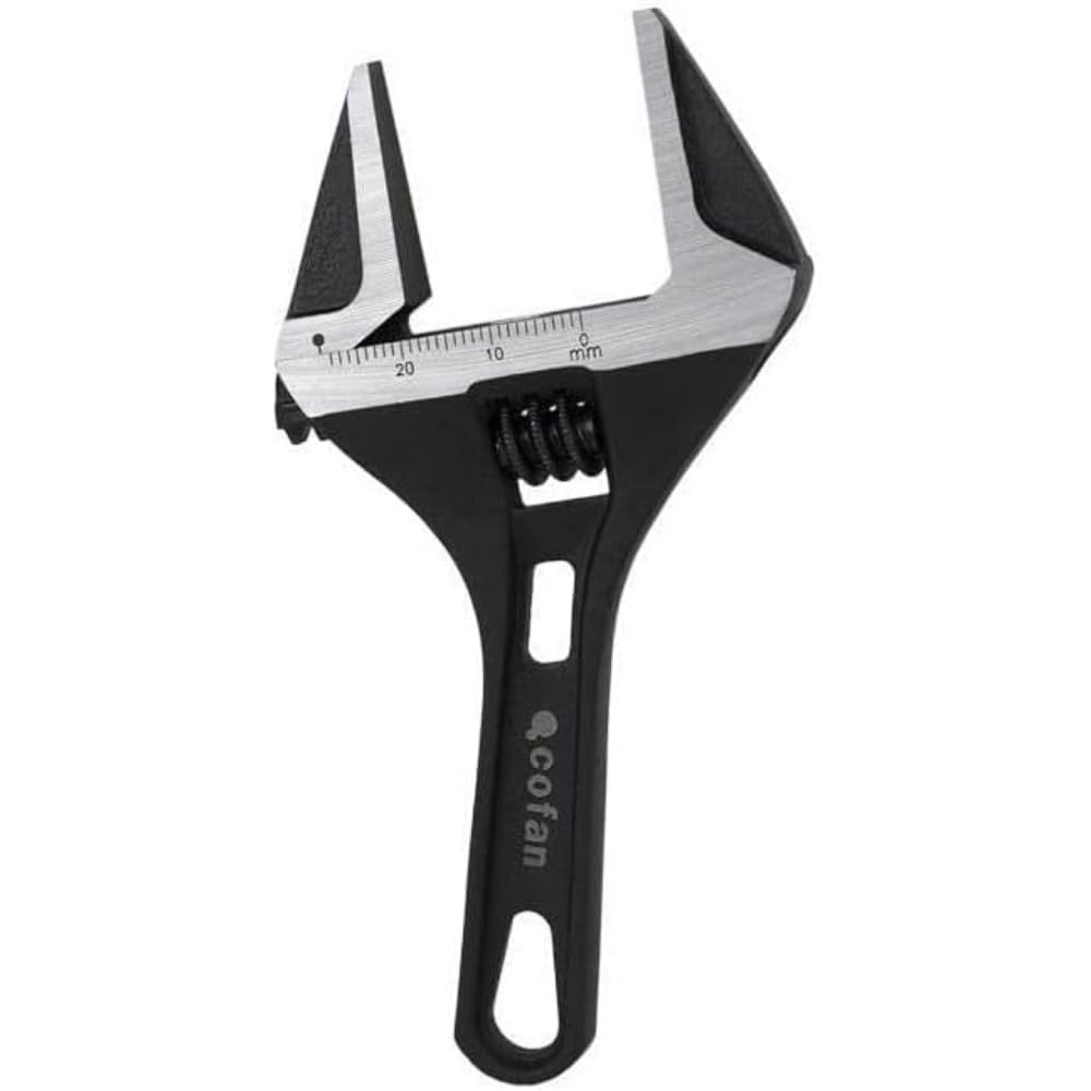 Short Adjustable Wrench | Large Opening | Various Sizes and Openings | Made of Chrome Vanadium Steel