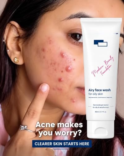 SDPK ENTERPRISWESS Airy Face Wash for Oily Skin 80ml, Deep Cleansing - Image 5