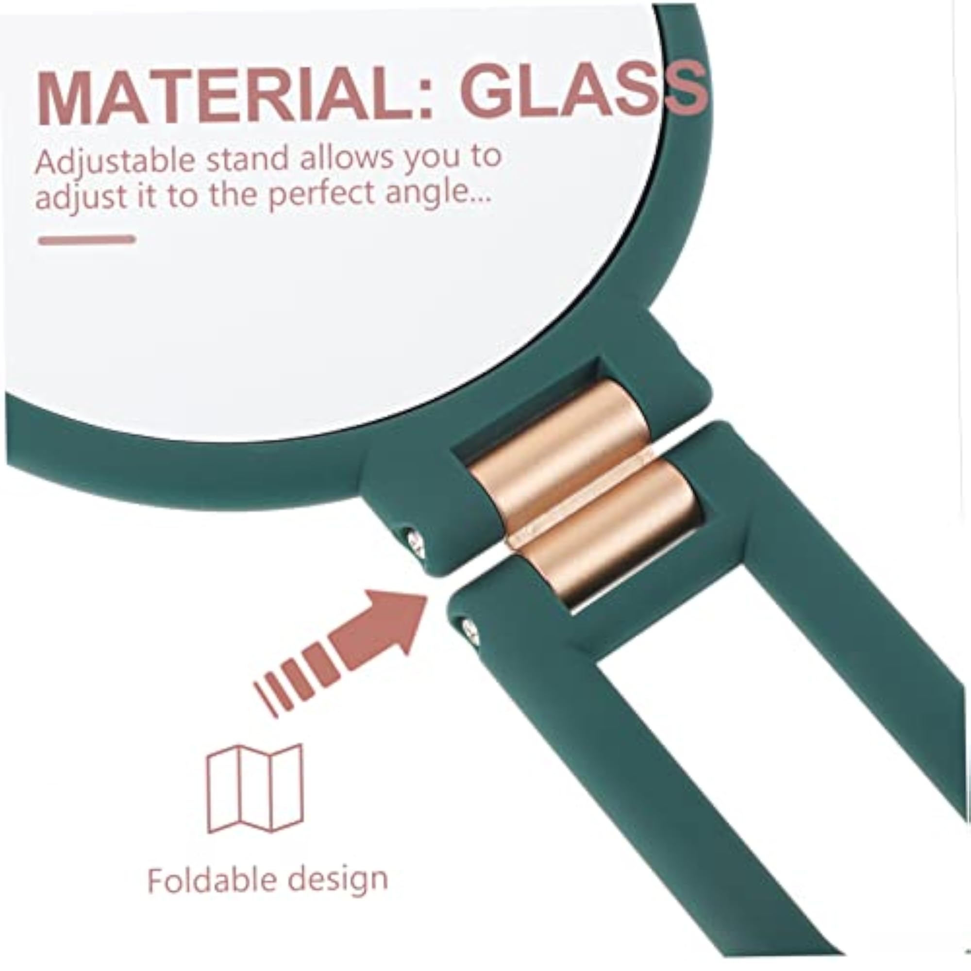 Portable Folding Magnifying Vanity Mirror