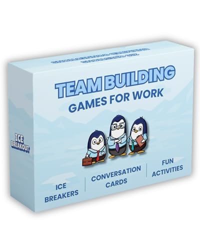Juegos de Team Building para el trabajo – 200 tarjetas de conversación para Team Building....