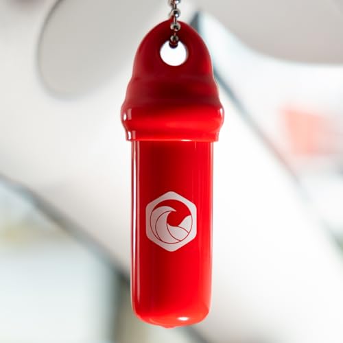 Image of Seahive Floating Keychain (1 pack) with Waterproof Safety Container Boat Key Float - Pontoon, Fishing Accessories key holder