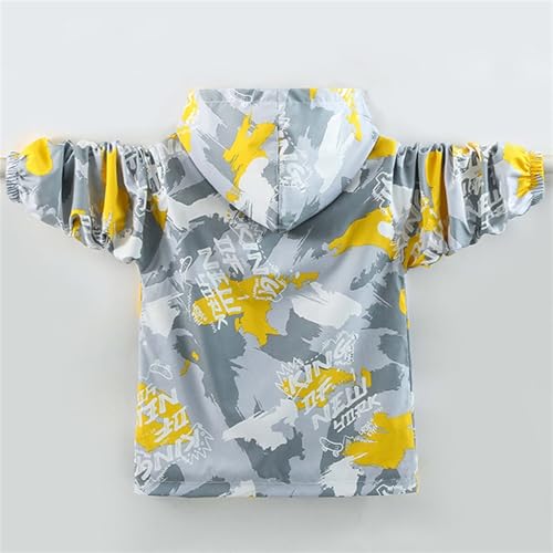 Boys Girls Windbreaker Waterproof Jacket Casual Fashion Pattern Coat Kids Y2 Zip Up Long Sleeve Hoodie Streetwear2