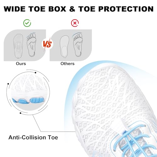 Image of Hike Barefoot Shoes for Women Men Non-Slip Breathable Walking Shoes Wide Toe Box Comfortable Athletic Footwear