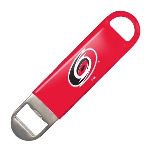 NHL Carolina Hurricanes Vinyl Covered Long Neck Bottle Opener