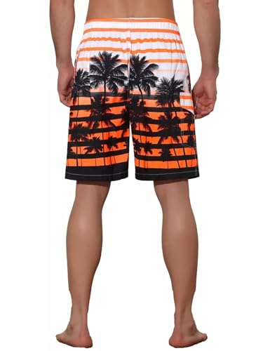 Flygo Mens Swim Trunks with Mesh Lining Quick Dry Beach Board Shorts Bathing Suit Swimsuits 9 Inch Inseam3