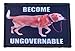 Become Ungovernable Morale Patch Removable Hook and Loop for Molle Gear, Operator Hat, Rucksack, Pack Bag, Backpack, Made in The USA