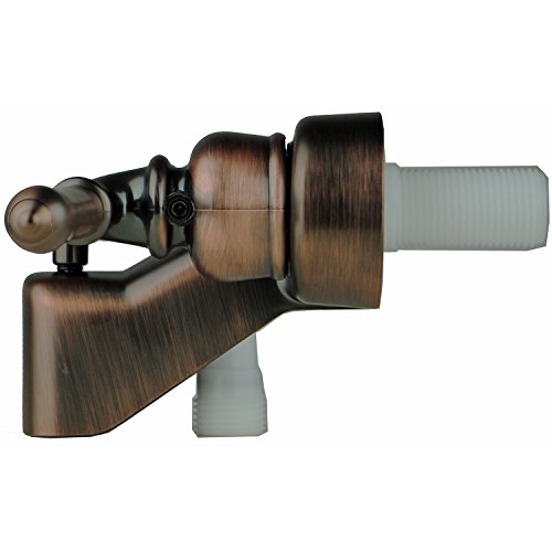 Builders Shoppe 3210Bz/4120Bz Rv/Motorhome Replacement Non-Metallic Two Handle Tub Shower Faucet Valve Diverter With Matching Hand Held Shower Set Brushed Bronze Finish #TOP2