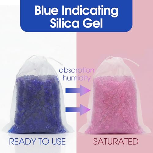 Deshumidificador de gel de sílice contra filamentos húmedos y joyas oxidadas 4