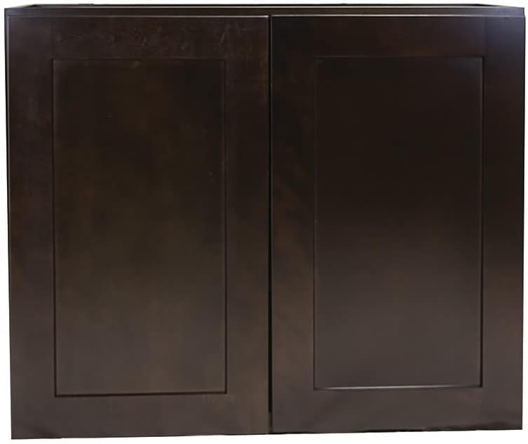 Design House Kitchen Cabinets-Wall, 36 in, Espresso
