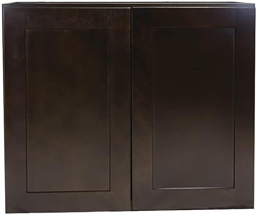 Miniatura 12 de Brookings Shaker - Gabinete de cocina de pared no ensamblado W2730, 27"" x 12"" x 30"", pintado en blanco con Sherwin Williams®, madera maciza –