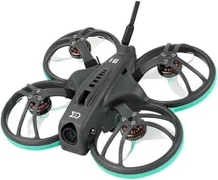 Sub250 Whoopfly16 Ultra-light Analog 1s Tiny Whoop 1.6 Inch Drone Compatible With 200mW VTX 1002 21000KV Motor Redfox A1 F4 5A 4in1 AIOTBS Nano RX
