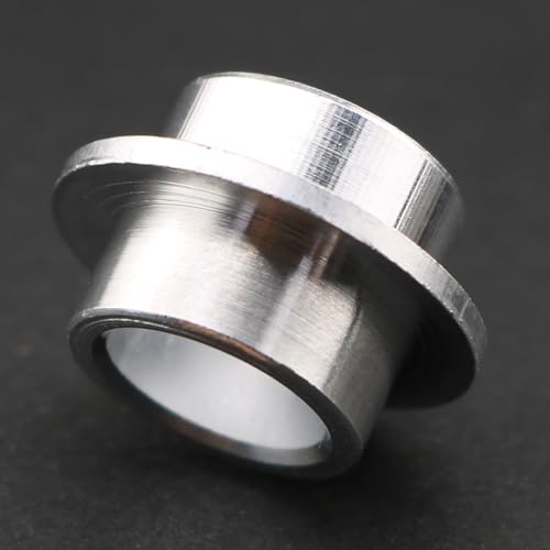 LUORNG 16PCS Roller Skate Bearing Spacer 8mm Silver Aluminium Alloy Shaft Spacer Inline Skate Bearing Spacer Accessories for Skateboard Skate Electric Scooters