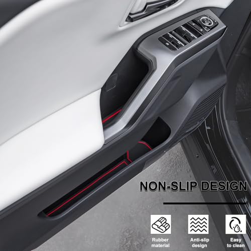 Accesorios para Toyota RAV4 2026 Portavasos Antideslizante Rojo miniatura 6