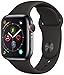 Produktbild Apple Watch Series 4 40mm (GPS + Cellular) - Edelstahlgehäuse Space Grau Schwarz Sportarmband (Generalüberholt)