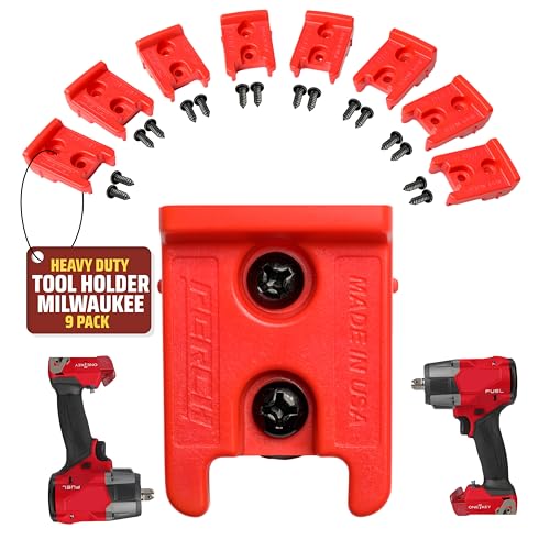 PERCH 9-Pack Milwaukee Tool Holder