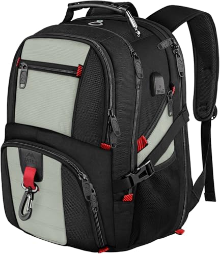 MATEIN Groß Laptop Rucksack Herren, Arbeit Wasserdicht Backpack Laptoptasche Reisen Rucksack, Schulrucksack Teenager Jungen Anti Diebstahl Business