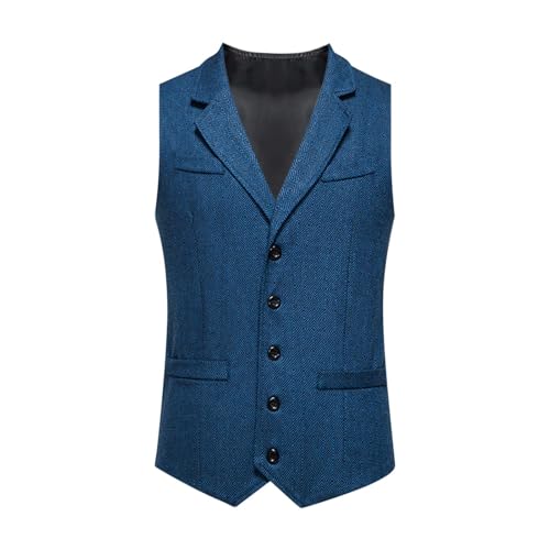 Mens Suit Vest Slim Fit Corduroy Formal Dress Casual Waistcoat with 3 Real Pockets V Neck Business for Suit or Tuxedo2