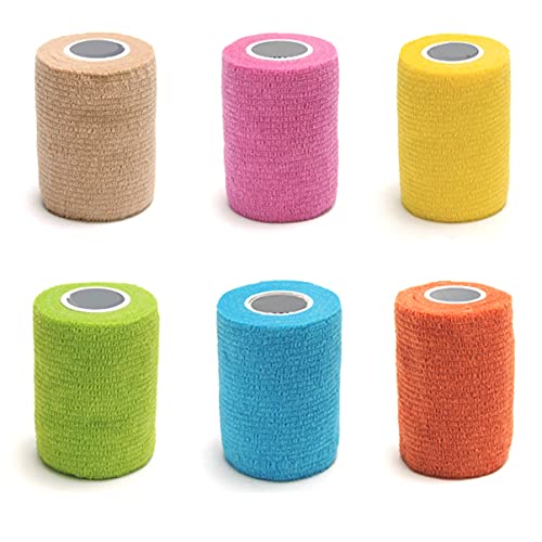 DOITOOL 7 1Pc. 5X450cm Autoadesivo Envoltório Bandagem Médica Bandagem Elástica Respirável Auto Ader