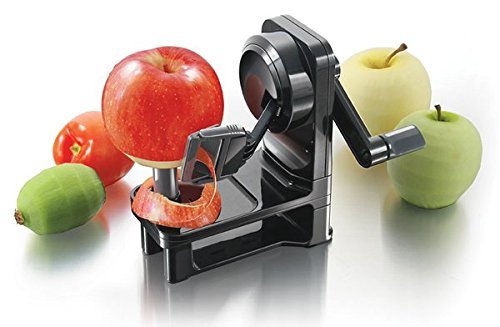 Simposh Multi-Peeler | Rotary Apple Peeler With Serrated Stainless Steel Blade | Safely, Quickly & Easily Peels Apple Pear Kiwi Tomato | Adjusts To Different Skin Peel Variations #TOP4