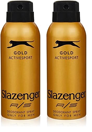Slazenger Activesport Gold Deodorant Spray (150 ml) 2li paket