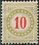 1908. Prophila Collection Suiza P25 sellada 1908 Portoken (sellos para coleccionistas)