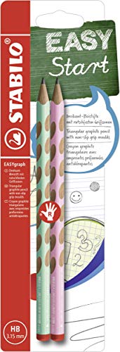 STABILO - Ergonomischer Dreikant-Bleistift für Rechtshänder - EASYgraph
