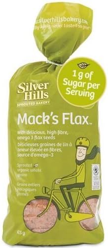 Silver Hills Bakery Macks Flax Sprouted Bread, 22 Ounce -- 8 per case