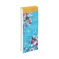 TGSC | Queen Bee | Magnetic shopping list pad for Fridge | Freezer list magnetic shopping list pad | Elegant weekly shopping list notepad | Matching stationery available