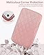 Dadanism 9-11 Zoll Puffy Tablet Tasche für iPad Pro 11, iPad Air 11, iPad (A16) 11, iPad 10. Gen 10,9, iPad 9/8/7. Gen 10,2, iPad Air 5/4 10,9, Galaxy Tab A9+ 11/S9 FE, Tab M11 11, DunkelRosa