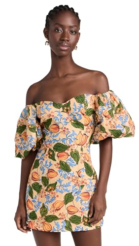 rhode dress Women's Dali Dress, Capri Orchard, Orange, Floral, 2 at Amazon Women's Clothing store 7.14 The Rhode Mini Dress Chiffon Colors:Red 808 The timeless allure of