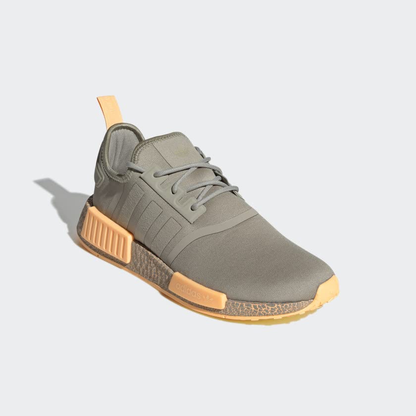 Image of adidas NMD R1 Shoes Men's, Grey, Size 12.5