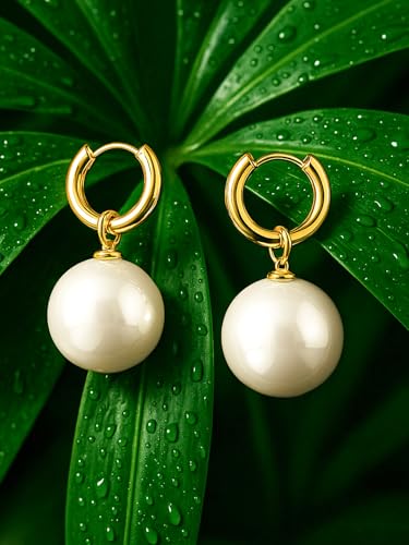 Image of Rubans Hoop Drop Earrings Gold Plated Stylish Trendy Jewellery Gift for Women & Girls