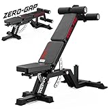 Keppi 1600LB Weight Bench,Heavy Duty Bench5000 ZERO GAP Workout Bench Press for Home Gym, Multi-Angle Adjustable Incline Decline Workout Bench for Full Body Strength Training-2023 Version