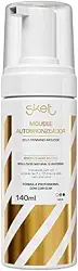 Skelt Mousse Autobronzeador 140ml Bronzeado Duradouro