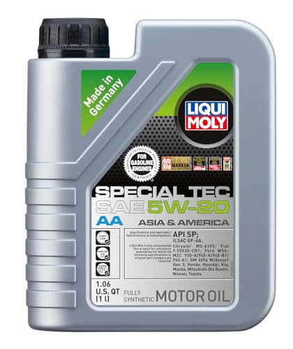 LIQUI MOLY Special Tec AA SAE 5W-20 | 1 L | Fully synthetic engine oil | SKU: 2258