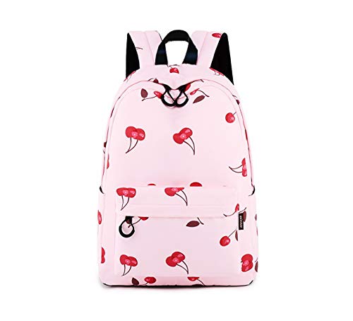Acmebon Mochila Escolar Impermeable Elegante para Niña Adolescente Espaciosa Monedero