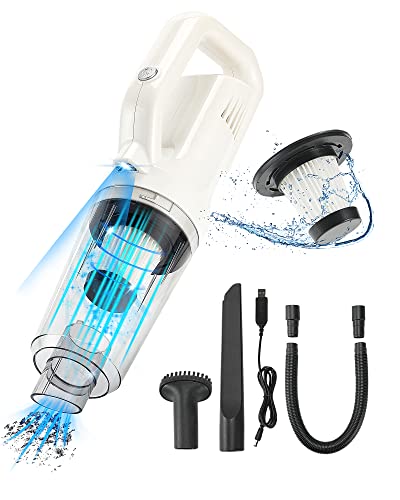Handheld Vacuum Cordless,9000pa High Power Lightweight Hand Vacuum Dust Busters ...