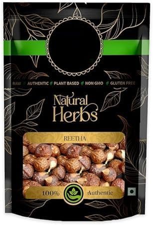 MM Soapnut - Reetha - Sapindus Mukorossi - Herbal Hair Care for Hair Growth and Scalp Wellness - Pure & Natural (100 Grams)
