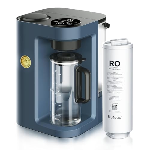 Bluevua RO100ROPOT-LITE Countertop Reverse Osmosis Water...