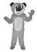Produktbild Teddy Bär 2 grau Einheitsgrösse L - XL-Kostüm Fasching Karneval Maskottchen neu