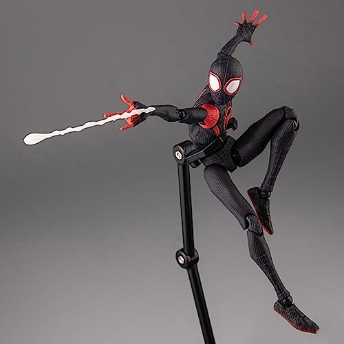 GilMelody Spider Mαn: Into The Spider-Verse Miles Morales Sentinel SV Super Heroes 6 polegadas / 16