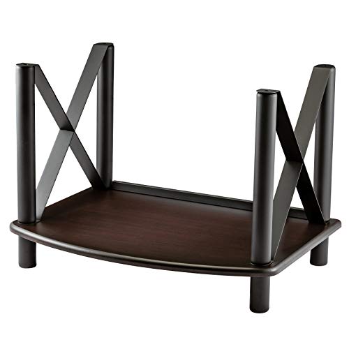 Pangea Audio Vulcan TT Turntable Stand with Vinyl Record Storage (Espresso) - Thumbnail 2