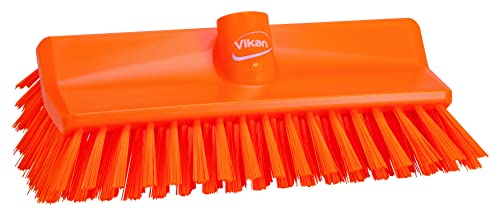 Vikan 70477 Brush,High-Low,Medium,10",PP/PBT,Orange